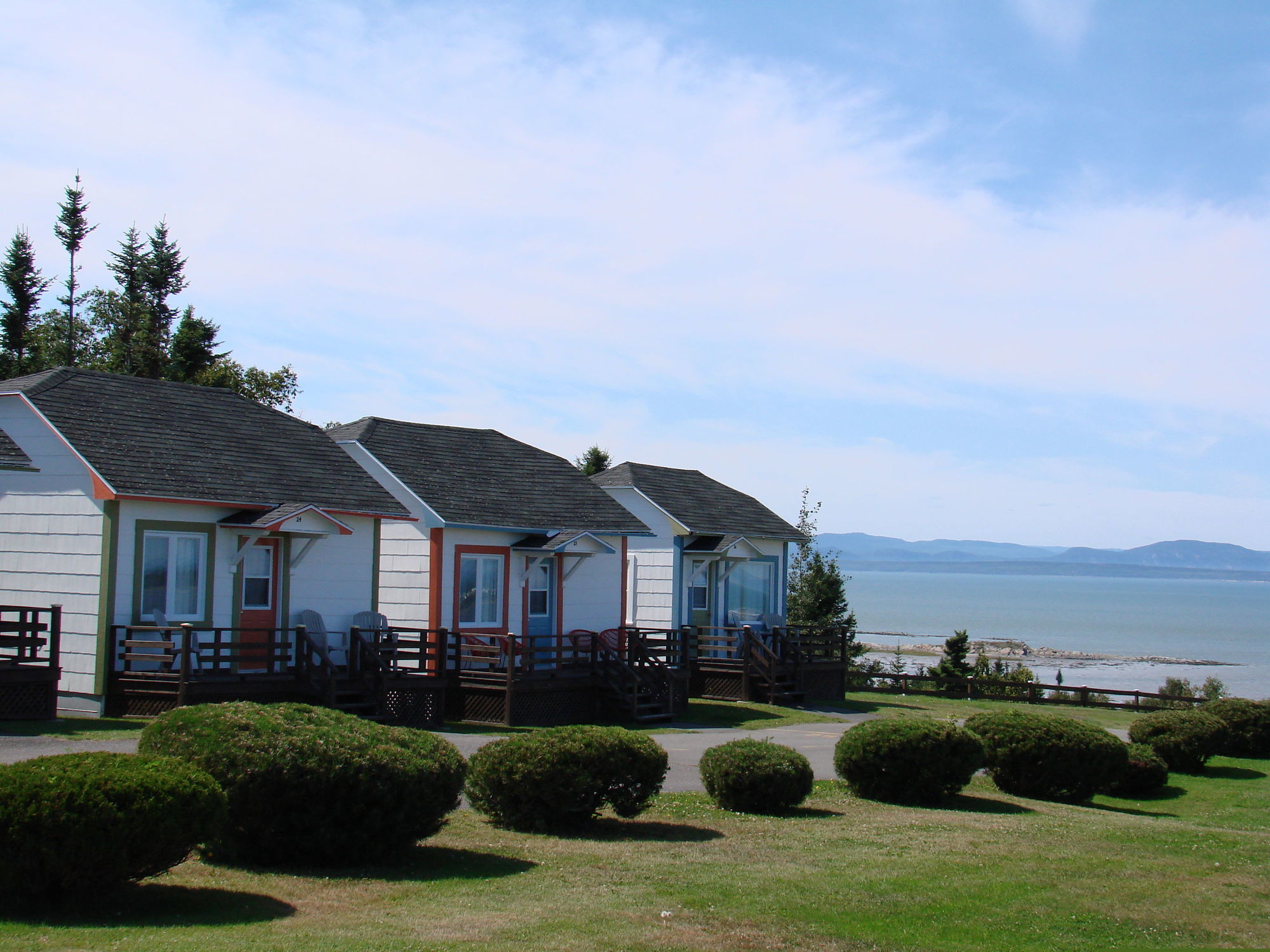 Motel Au Fleuve D'Argent Riviere-du-Loup Bagian luar foto