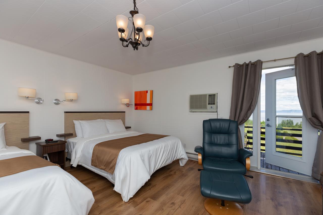 Motel Au Fleuve D'Argent Riviere-du-Loup Bagian luar foto